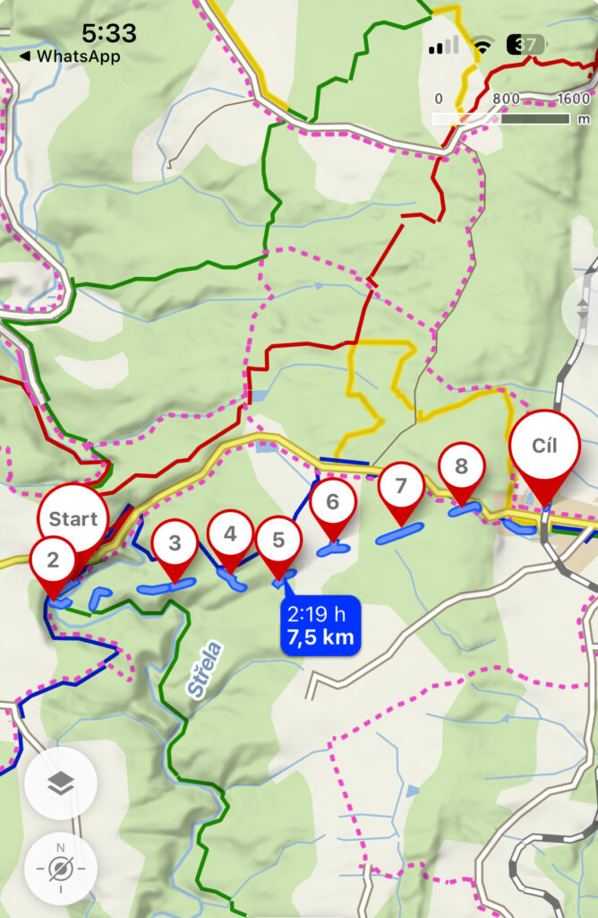 29.10. Rabštejn nad Střelou - Žihle 7,5 km